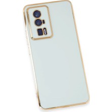 Najmaddin Newface Xiaomi Poco F5 Pro Kılıf Volet Silikon - Açık Yeşil Najmaddin Markaon