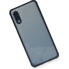 Najmaddin Newface Samsung Galaxy A02 Kılıf Miami Şeffaf Silikon - Lacivert Najmaddin Markaon