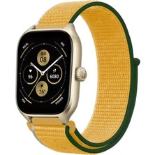 Najmaddin Newface Watch 22MM Hasırlı Cırtcırtlı Kordon - Sarı Najmaddin Markaon