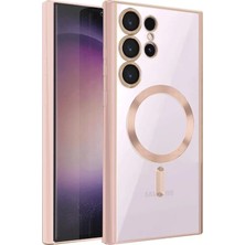 Najmaddin Newface Samsung Galaxy S23 Ultra Kılıf Kross Magneticsafe Kapak - Rose Najmaddin Markaon