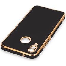 Najmaddin Newface Huawei P20 Lite Kılıf Volet Silikon - Siyah Najmaddin Markaon