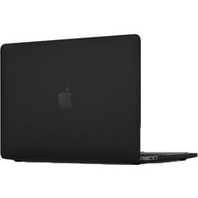 Najmaddin Newface Macbook Pro 16.2 2021 Macbook Buzlu Kapak - Siyah Najmaddin Markaon