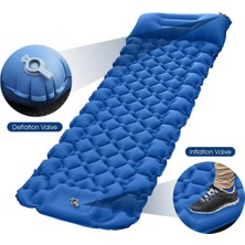 Özbience Katlanabilir Tek Kişilik Kamp Yatağı, Pompasız, Rahat ve Hafif