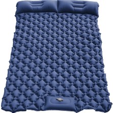 Özbience Su Geçirmez Çift Kişilik Katlanabilir Şişme Kamp Yatağı