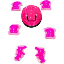 Senka Mey Ithalat® Bisiklet Kaykay Paten Çocuk Kaskı ve Dizlik Set