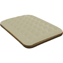 Özbience Yumuşak Krem Renkli Çift Kişilik Şişme Yatak, Konforlu Uyku Için Ideal