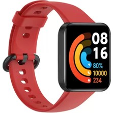 Najmaddin Newface Xiaomi Redmi Watch 2 Klasik Kordon - Kırmızı Najmaddin Markaon