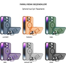 Najmaddin Joko iPhone 14 Pro Kılıf Flet Lens Magsafe Kapak - Turuncu Najmaddin Markaon