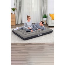 Özbience Yüksek Konforlu 2 Kişilik Şişme Yatak 191X137X22CM, Hafif ve Pratik Kullanım