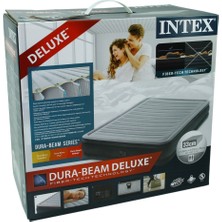 intex Konforlu Kadife Kaplı Şişme Yatak, Rahat Uyku Deneyimi