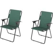 Özbience Katlanabilir Kamp ve Piknik Sandalyesi Çiftli, Rahat ve Pratik Koltuk Seti