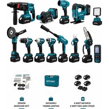 Optivex 13'lü Set Taşıma Çantalı