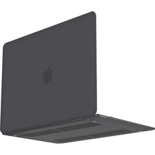 Najmaddin Newface Macbook Air 13.3 Macbook Buzlu Kapak - Füme Najmaddin Markaon