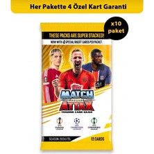 Topps Match Attax 24/25 Sezonu Koleksiyon Pack (X10 Adet)
