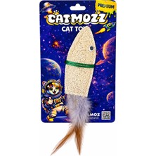 Catmozz Premium Doğal Lifli Balık Oyuncak