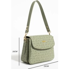 Just Polo Günlük Kombinlere Uygun Kadın Orijinal Günlük El ve Omuz Çantası Shoulder Bag
