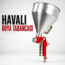 Badem10 Fasarit Üstten Depolu Boya Tabancası Profesyonel Sprey Tabanca Oto Boya Vernik Uygulama