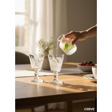 Cerve Autumn 6'lı Ayaklı Su Bardağı Seti 220CC.