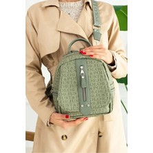 Just Polo Kadın Günlük Kullanıma Uygun Su Geçirmez Çok Bölmeli Sırt Çantası Shopper