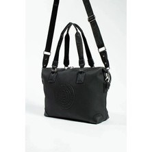 Just Polo Kadın Büyük Valiz Boy Ayarlanabilir Askılı Lüks El ve Omuz Çantası Shopper Ebat: 33 x 40 cm