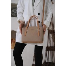 Just Polo Kadın Günlük Kullanıma Uygun Ayarlanabilir Askılı Lüks El ve Omuz Çantası Shopper