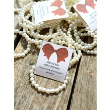 GHL Story Isme Özel Inci Bileklik 10 Adet