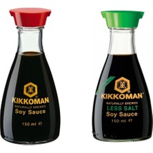 Kikkoman Tas Brand Az Tuzlu Soya Sosu 150 Ml+Kikkoman Soya Sosu 150 ml