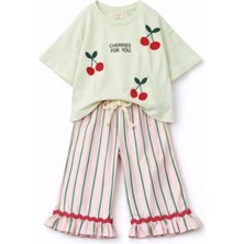 Ozzy Kids Kız Çocuk Tişört & Pantolon Takım