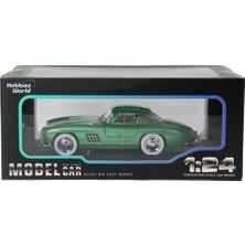 Hobbiez World Mercedes Benz 300 Sl 1954 Yeşil 1/24 Model Araba