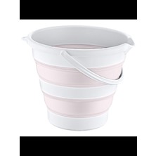 PremiumPort Pratik Katlanabilir Kova 6 Litre, Hafif ve Dayanıklı, Çok Amaçlı Kullanım