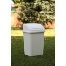 PremiumPort 5 Litre Kapaklı Banyo Çöp Kovası, Şık ve Kullanışlı Atık Kutusu