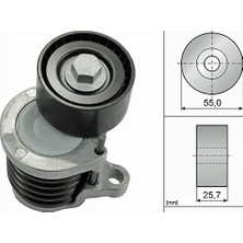 Gergi Kütüğü Komple M651.921 M651.980 W205 W222 X253 Glc Seri Mercedes 6512007501