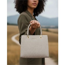 Just Polo Kadın Orijinal Lüks El ve Omuz Çantası Minimal & Prestij Tasarım Ebat: 25 x 21 cm