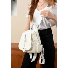 Just Polo Kadın Orta Boy Ayarlanabilir Askılı Şık Lakost Sırt Çantası Shopper