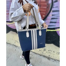 Just Polo Kadın Yeni Sezon Büyük Boy 3 Bölmeli Lüks El ve Omuz Çantası Shoulder Bag