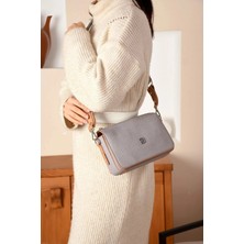 Just Polo Kadın Kabartma Baskılı El ve Omuz Çantası Shoulder Bag