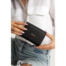 Just Polo Kadın Bol Kartlık ve Kağıt Para Bölmeli Bölmeli Fermuarlı & Kapaklı Cüzdan Shopper