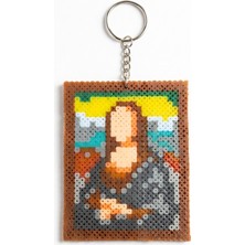 Kerul Mona Lisa Elyapımı Boncuk Anahtarlık