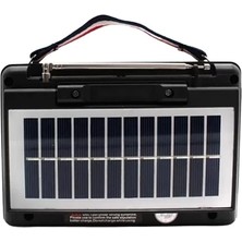 Nemere Ithalat KTF-1428 Solar Enerjiyle Şarj Olabilen Bluetooth Nostalji Hoparlör – Taşınabilir, Güçlü Ses, Mp3 Okuyucu