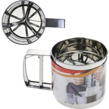 Özbience Paslanmaz Un Eleği, Hafif ve Dayanıklı, Pratik Mutfak Gereci