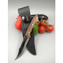 Özbience El Yapımı Kök Ceviz Saplı Tırtıklı Çok Amaçlı Araç