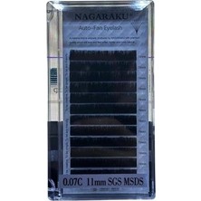 Nagaraku Ipek Kirpik 0.07C 11MM Sgs Msds LJ019
