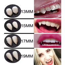 Kurbaa Doğal Diş Rengi A1 Ton Gerçekci Vampir Dişleri Azı Köpek Dişi Reçineden Protez Kaplama Vampir Dişleri 2gr Thermo Granül ile