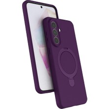 Kordify Samsung Galaxy A57 5g Uyumlu Regal Magsafe Standlı Kapak – Manyetik Destekli, Darbe Emici Premium Silikon Kılıf