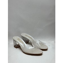 mee looa'n collection Şeffaf Terlik