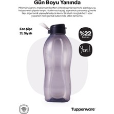 Özbience 2l Siyah Eco Şişe, Sağlıklı ve Şık Tasarım