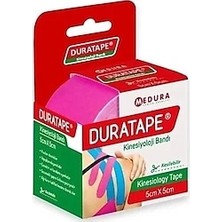 Montreal Duratape Kinesiyoloji Bandı Pembe 5 cm x 5 Metre ( 3 Adet )