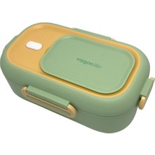 Özbience Şık 550ML Çelik Tek Katlı Öğle Yemeği Kutusu, Sağlam ve Pratik Tasarım