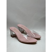 mee looa'n collection Şeffaf Terlik