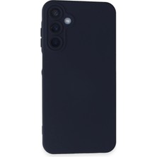 Newface Muratech New  Galaxy A25 5g Kılıf Nano Içi Kadife Silikon - Lacivert